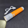1PC Portable Rechargeable LED Flashlight – Mini Torch Light with Zoom & 3 Lighting Modes – Camping, Hiking & Travel Torch. 