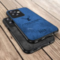 Quiberk for OPPO A79 5G / OnePlus Nord N30 SE Case Fabric Deer Cloth Vintage Shockproof Protective Phone Back Cover. 