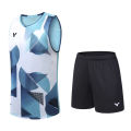 Badminton Clothing Men's Li Zijia Racing Suit Malaysia Jersey Quick-Drying Breathable Summer Outdoor Sportswear. 