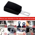 【Latest Style】 Homel 1 PCs universal car seat belt extension buckle car seat belt clip extension plug extender. 