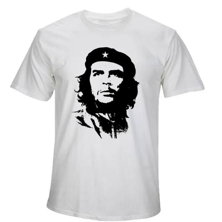 Che Guevara print T-shirts men women fashion short sleeve cotton t shirt streetwear oversized Harajuku unisex tees tops clothing