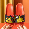 2021 Pikachu Children's Cartoon Cute Boys and Girls Baby Home Bathroom Anti slip Slippers. 