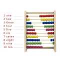 1 pcs Wooden Abacus for Kids - Montessori Math Learning Toy (3-6 Years).