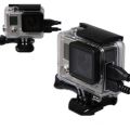 【VisioN Shop】Skeleton Protective Open Housing Case For Gopro hero 4 + Accessories Side Shell Protective Case for Go Pro.