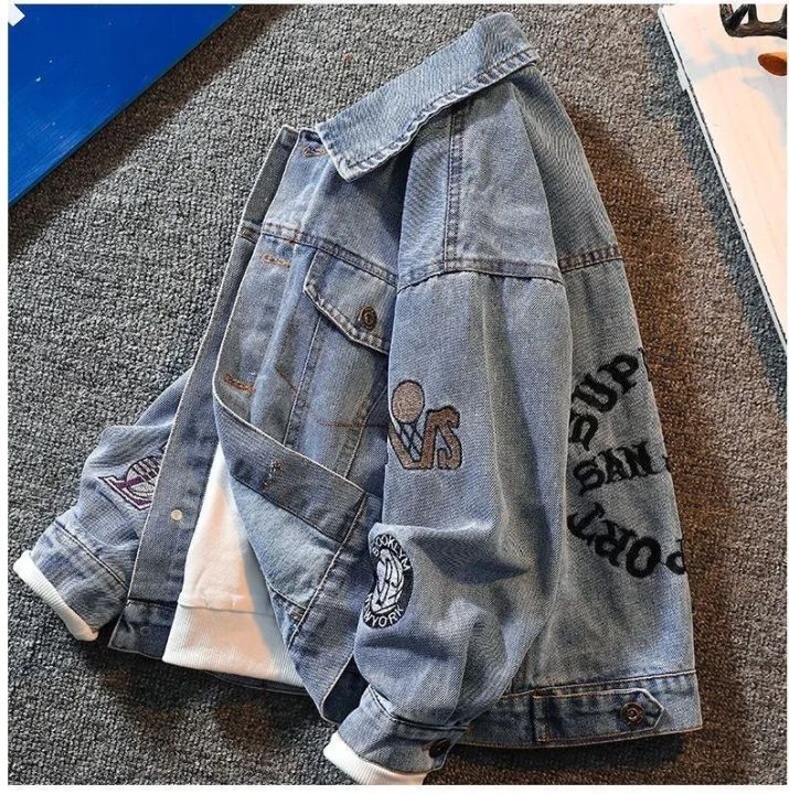 Boys%20Denim%20Jacket%20For%20Boys%20Fashion%20Coats%20Children%20Clothing%20Autumn%20Baby%20Clothes%20Outerwear%20Embroidery%20Cartoon%20Jean%20Coat%20110-170cm%20-%20Image%205