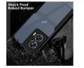WOW IMAGINE Shock Proof Clear Protective Back Case for 𝐌𝐨𝐭𝐨𝐫𝐨𝐥𝐚 𝐄𝐝𝐠𝐞 𝟓𝟎 𝐅𝐮𝐬𝐢𝐨𝐧 𝟓𝐠 - AirEDGE Technology | 360 Degree Camera Protection | Transparent Hybrid Back Case Mobile Cover - Black Xundd Cover Motorola Edge 50 Fusion 5g. 