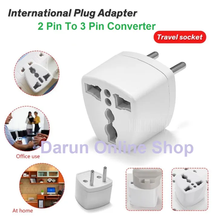 Travel%20Converter%20Socket-%202%20pin%20to%203%20pin,%20Universal%20Travel%20Adaptor%20Converter%20-%20Image%202