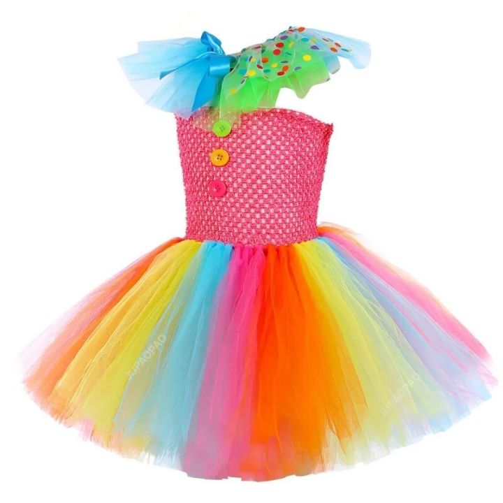 Rainbow%20Circus%20Clown%20Costumes%20for%20Girls%20Kids%20Carnival%20Halloween%20Fancy%20Tutu%20Dress%20Funny%20Magic%20Joker%20Cosplay%20Outfit%20Child%20Clothes%20-%20Image%204