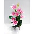 Artificial Mini Size Flower Tob For Desk or Flower Stan-- 14 inch.