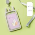 Student Nurse Fashion Lanyard ID Badge Reel Holder Bus Pass Case Bank Credit Card Holder Strap Cardholder Office Supplies.