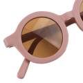 3xBoy Girl Kids Round Frame Sunglasses UV400 Glasses Outdoor Eyewear Purple. 