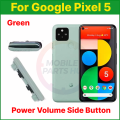 Compatible with Google Pixel 5 External Side Buttons Power On Off + Volume Control Button Outside Side Keys. 