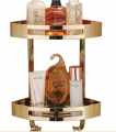 304 Stainless Steel Golden Bathroom Corner Shelve / 2 Layer Corner Shelves Golden.