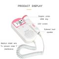 Doppler Fetal Heartbeat Detector Baby Care Portable Fetal Heart Rate Detector LCD Display dopler fetal heart rate monitor. 