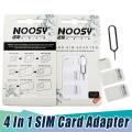 Noosy Micro Nano Sim Card Adapter Sim Kit 4 in 1. 