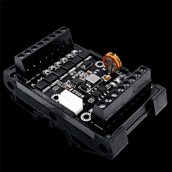 FX1N-14MT%20PLC%20Industrial%20Control%20Board%20Replacement%20Spare%20Parts%20Accessories%20Case+USB-TTL%20Cable%20PLC%20Analog%20Input/Output%20with%20Guide%20Rail%20-%20Image%204