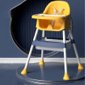 Portable Baby High Chair Non Skid Adjustable Height Toddler Highchair Safe for Dinning. 