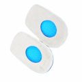 1Pair New Silicone Orthopedic Insoles Back Pad Heel Cup for Calcaneal Pain Health Feet Care Support Spur Feet Cushion Pads. 