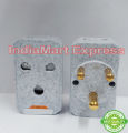 3 pin round plug,15 amp(1pcs) Multi Plug 15A 3-Pin Universal Socket Conversion Heavy Duty ..