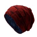 Winter Beanie Hat Men Warm Knit Hat Men Fashion Cap Winter Skull Cap with Thick Fleece Lined Winter Hats for Men. 