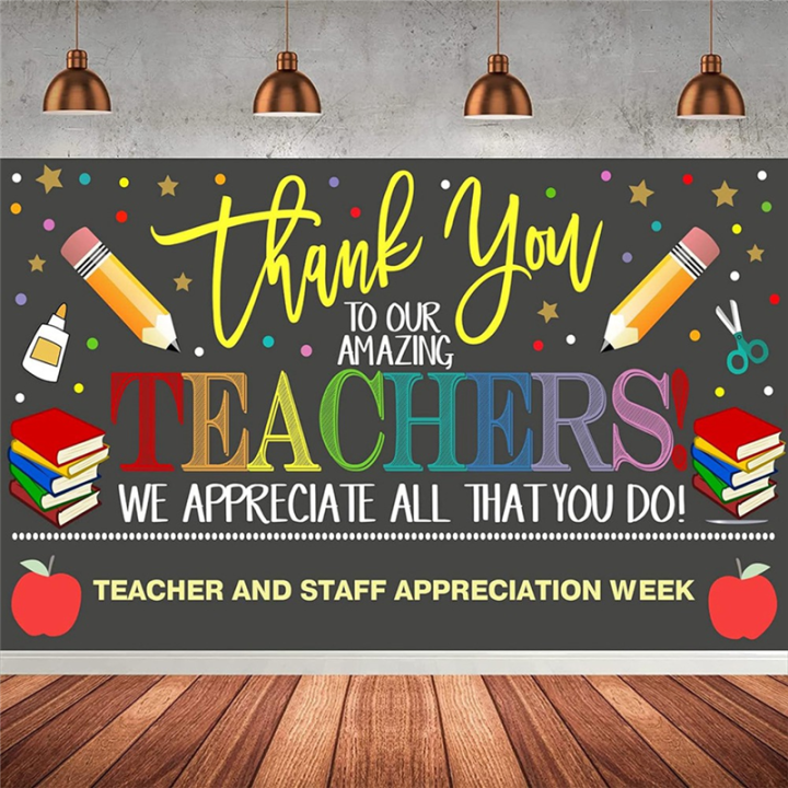 90x150cm%20Photography%20Backdrops%20Teachers%20Day%20Thank%20You%20Teachers%20Backdrops%20for%20Indoor%20and%20Outdoor%20Backgrounds%20-%20Image%205