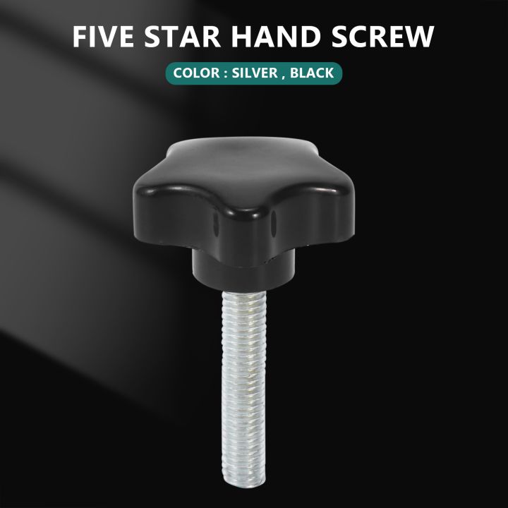 M8%20x%2040mm%20Screws%20Star%20head%20Wing%20screw%20Clamp%20knob%20handle%20black%20-%20Image%204