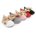 Bowtie Comfortable 0-1 Year Old Velcro Super Soft Neonatal Baby Walking Shoes. 