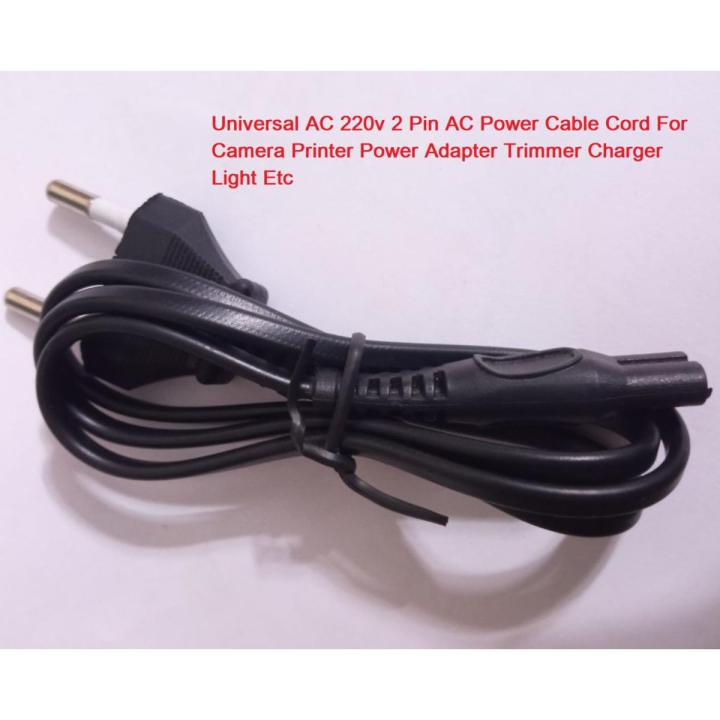 Universal%20AC%20220v%202%20Pin%202%20Feet%20Length%20AC%20Power%20Cable%20Cord%20For%20Camera%20Printer%20Power%20Adapter%20Charger%20Trimmer%20Charger%20Light%20Etc%20-%20Image%202