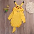 【Nice Day Toy Findings Store】(NEW)Infant Baby Boy Girl Pikachu Outfit Jumpsuit Rompers Cosplay Halloween Costume.
