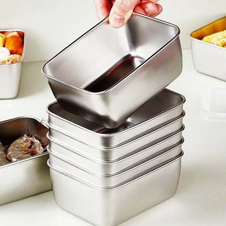 Stainless%20Steel%20Fresh-keeping%20Box%20With%20Lid%20Fresh%20Food%20Sealing%20Container%20Kitchen%20Vegetable%20&%20Fruit%20Storage%20Box%20Student%20Bento%20Box%20Picnic%20Camping%20Organizer%20Accessories%20-%20Image%202