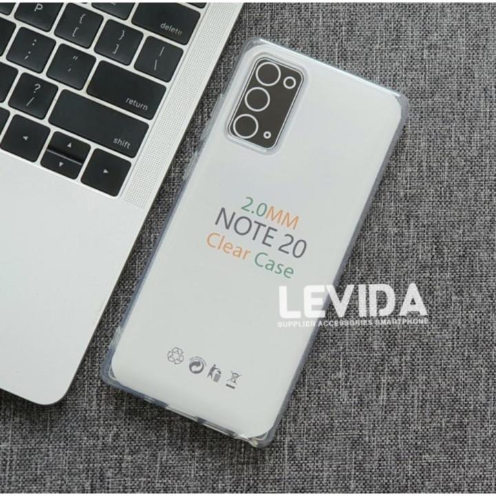 Transparent Case For Samsung Galaxy Note 20 / Note 20 Ultra Transparent Case Premium Silicone Case Crystal Clear Soft TPU Ultra flexible Back Cover