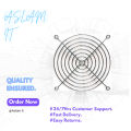 120mm Colling Fan Metal Protector Net Black/steel. 