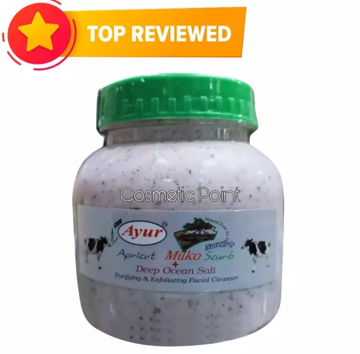 Ayur%20Herbal%20Fresh%20Milk%20Scrub%20Clear%20Remover%20Acne%20Facial%20Cleanser%20-%20Image%203