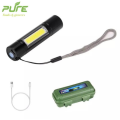 Rechargeable Flashlights Torch Led Usb Portable Torches 3 Modes Mini Camping Lighting. 