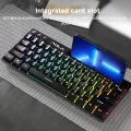 AULA F3061 Wired Mini RGB Backlit Mechanical Keyboard. 