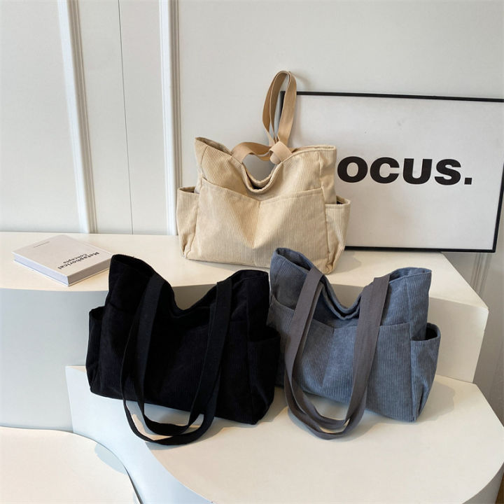 ew nhe ersatile tote bag for women with large capty for commuting, single shoulder bag, Japanese college style handbag