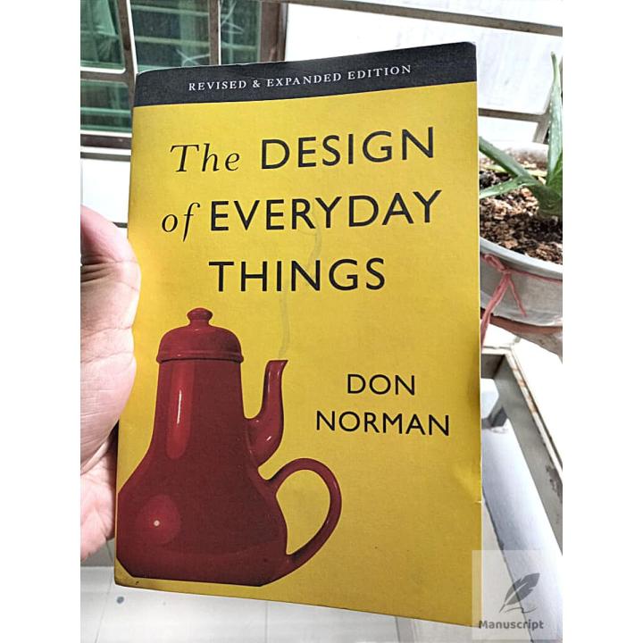 The Design of Everyday Things by Don Norman -Paperback