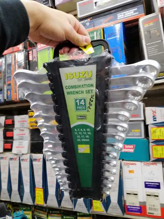 HIGH%20QUALITY%2014Pcs%20Combination%20Spanner%20Set,%20Combination%20Wrench%20Set%20(6,7,8,9,10,11,12,13,14,15,17,19,22,24mm)%20-%20Image%203