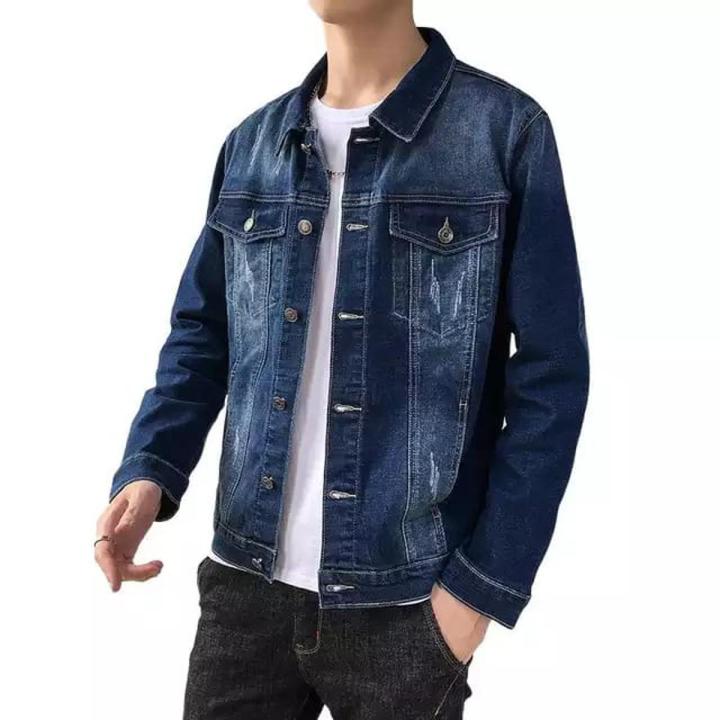 Best Custom Design Winter Fashion Denim Jacket For Men