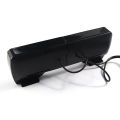 Portable Computer Speaker Portable Mini Laptop Desktop Pc Sound Box Subwoofer with Usb 3.5mm Wire Volume Adjustment for Stereo. 