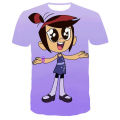 New Disney T-Shirts The Ghost And Molly Mcgee Cartoon Anime 3D Print Men Women Fashion Oversized T Shirt Kids Tees Tops Clothing. 