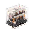 AC 220V 14 pin  Electromagnetic Relay with 14 Pins Socket Base PTF14A. 
