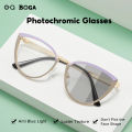 OQ BOGA 10 Styles Anti UV Photochromic Sunglasses Anti Blue Light Radiation Metal Computer Glasses. 