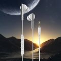 5d Sound Effect Earphones Wired Headphone 5d Sound Effect Wired Earphone with Mic for Music Gaming Calls Hifi Heavy for Sports. 