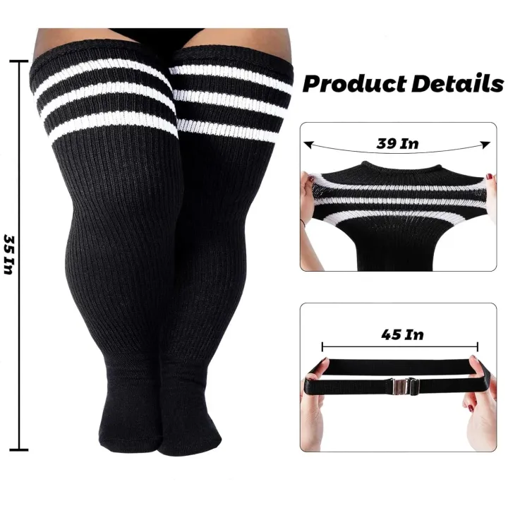 Plus%20Size%20Women%20Thigh%20High%20Winter%20Socks%20for%20Thick%20Thighs-Extra%20Long%20Over%20the%20Knee%20Stockings-Leg%20Warmer%20Boot%20Sock%20with%20Thigh%20Belt%20-%20Image%202