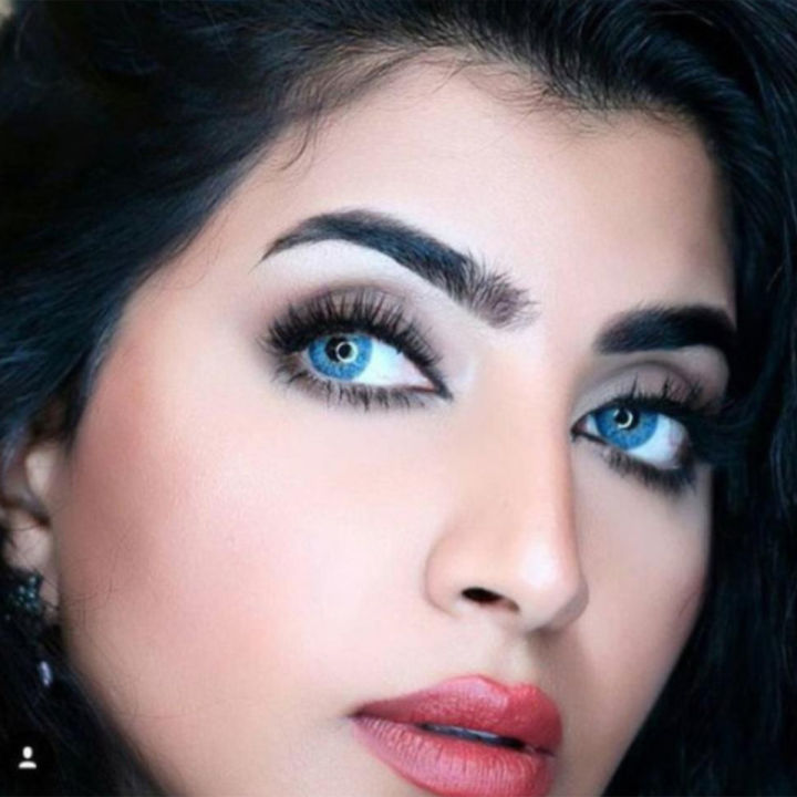 Bella Contact Lenses Snow White Blue Color Contact Lenses