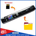 WiFi iSCAN Wireless Mini Portable A4 Document Scanner with 32G TF Card Images JPG PDF Formate Reader Pen 1050 dpi USB Wired. 