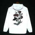 men's autumn Men /women windbreaker 3m reflective jacket casual  hop Hooded coats streetwear night shiny harajuku jackets. 