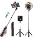 XT-02 Selfiestick Wired Remote Shutter Hanheld Stablizer Tripod. 