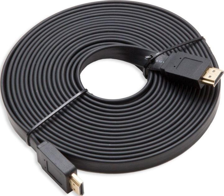 High Speed HDMI Cable 5m Flat – Black